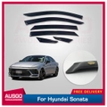 Luxury 6pcs Weather Shields for Hyundai Sonata 2020-Onwards Weathershields Window Visors