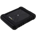 Startech S251BRU33 USB 3.0 to 2.5" SATA SSD/HDD Enclosure - UASP Enhanced External Hard Drive Enclosure - MIL-STD-810G Rated Case 1 Year Warranty