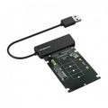 Simplecom SA225 USB3.0 to mSATA + M.2 NGFF B Key 2 In 1 Combo Adapter 1 Year Warranty