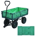 Garden Cart Liner Green Fabric vidaXL