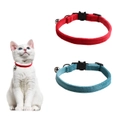 2pcs/4pcs Velvet Cat Collar with Bell