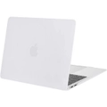 Apple 13" MacBook Pro (2016-2022) Matte Rubberized Hard Shell Case Cover - Matte White, For Models: A1706/A1708/A1989/A2159/A2289/A2251/A2338 (M1/M2) [NBAOEM0108]