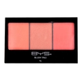 BYS Blush Trio Coral Me In 3 Shades Cosmetic Beauty Face/Cheek Makeup Red/PNK 8g