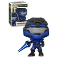 Funko POP! Halo Halo: Infinite #21 Spartan Mark V (Blue Energy Sword) - New, Mint Condition