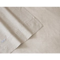 Ardor Boudoir Embre Home King Bed Cotton Sheet Set Linen Look Washed Warm Grey