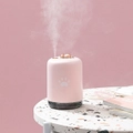 300ml USB Mini Cat Air Humidifier Purifier Atomizer Mist with Night Light for Office Home Car - Pink