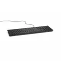 Dell 580-AHHG KB216 Multimedia Keyboard Wired Black 1 Year Warranty