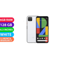 Google Pixel 4XL (128GB, White) - Grade (Excellent)