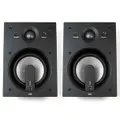 2pc Jamo IW 406 FG II Custom 400 Series In-Wall 2-Way Audio Loudspeakers White