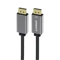 mbeat ToughLink 1.8m Display Port Cable v1.4 - Connects Computer Laptop to HDTV Monitor Gaming Console Supports 8K@60Hz (7680X4320) - Space Grey