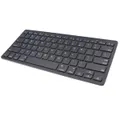 K01 78-key Tablet Ipad Keyboard Bluetooth Wireless Office Keyboard Supports 3 Systems Apple Android Windows and More Devices-Black