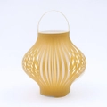 Claire Outdoor Retractable Lantern Decoration Table Lamp Yellow