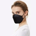 KF94 4PLY 3D Design 80PC Hygienic Single Packed Disposable Face Masks Ergonomic Fit Black
