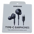 Samsung Corded AKG USB-C/Type-C Earphones - Black For All Samsung Phones (S23-S22-Fold-Flip)