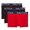 3 x NAUTICA Men's Boxer Trunks Underwear
