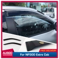 Injection Weather Shields for Nissan Navara NP300 D23 Extra Cab Weathershields Window Visor 2PCS