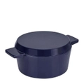 Stanley Rogers Cast Iron French Oven Midnight Blue - 280mm 6.5L
