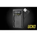 Nitecore UCN3 Canon USB Dual Slot Charger for Canon LP-E6N - Black