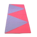 Super Large 300cm X 120cm Gymnastics Folding Gym Yoga Exercise Mat - Red/purple