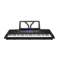 Crown CK-28 Touch Sensitive Multi-Function 61-Key Electronic Portable Keyboard with USB (Black)