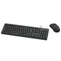 Moki Keyboard & Mouse Combo Wired USB For PC/Laptop/Computer Office/Home Black