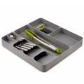 Joseph Joseph Drawer Store 39.7cm Cutlery Utensil Draw Gadget Organiser Rack GRY