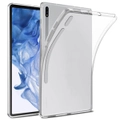 ZUSLAB Galaxy Tab S8+ / S8 Plus Case Anti-Scratch Soft TPU Slim Fit Tablet Back Flexible Thin Rubber Silicone Protective Cover for Samsung 12.4" (2022) - Clear