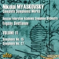 Myaskovskysymphonies Nos. 15 In D Minor,Op.38 27 In C Minor,Op. 85 -Russian CD