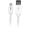 Startech 3m 10ft Long White Apple Lightning to USB-Cable [USBLT3MW]