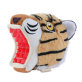 Big Biter Tiger Rubber & Plush Dog Toy (6 Pack) Chew Toy Squeaker Play Fetch