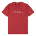 Holden Script Logo Red Tee T-Shirt