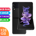 Samsung Galaxy Z Flip 3 5G (128GB, Black) - Refurbished (Excellent)