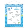 Baby Shower Guest Book Wishes Its A Boy Memory Keepsake Party Games