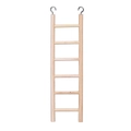 BIRD WOODEN LADDER 28x8cm [24Pack] Strong Durable Hanging Cage Wood Toy Climbing Toy Perch Stand Comfort Interactive Exercise Chewing Small-Medium