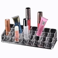 Acrylic Makeup Organizer Container 5mm Clear Acrylic Lipstick Nail Polish Holder Stand
