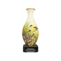 3D Puzzle Vase 160pc - Gold Finches