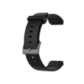 2 PCS 18mm Watch Band for Xiaomi Mi Smart Watch Soft Silicone Wrist - Black 18MM