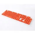 1 Only 104Pcs/Set Gaming Backlit Key Cap Keycaps for Mechanical Keyboard PBT-Orange