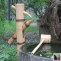 Bamboo Water Feature Water Fountain 100% Handmade Garden Water Flowing Feature BWF02