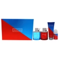 Yacht Man Blue and Yacht Man Red by Myrurgia for Men - 4 Pc Gift Set 3.4oz Red EDT Spray, 3.4oz Blue EDT Spray, 5.07oz After Shave Balm, 1.69 Deodorant Stick