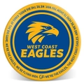 West Coast Eagles AFL 20cm Melamine Dinner Plate