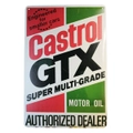 3xtin Sign Castrol GTX Motor Oil Sprint Drink Bar Whisky Rustic Look