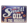 Tin Sign Smell Oil Sprint Drink Bar Whisky Rustic Look