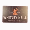 Tin Sign Whitley Neill Sprint Drink Bar Whisky Rustic Look