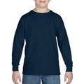 Gildan Heavy Cotton Youth Long Sleeve Crew Neck T-Shirt