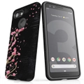 For Google Pixel 3 Case Tough Protective Cover Plum Blossoming