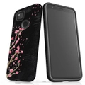 For Google Pixel 4a Case Tough Protective Cover Plum Blossoming