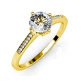 Covenant Ring Embellished With SWAROVSKI Crystals
