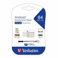 Verbatim Store N Go OTG 64GB Micro USB 3.0/USB 3.0 Drive [65735]