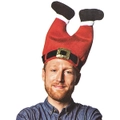 Funny Novelty Christmas Hat Xmas Party Upside Down Pants
